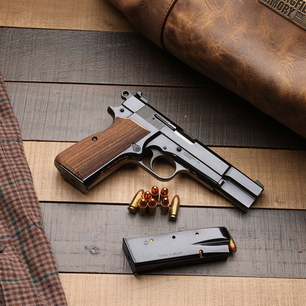 Action Enhancement Kit w/ Tank Tread Commander Hammer for Springfield SA-35/ Browning Hi-Power